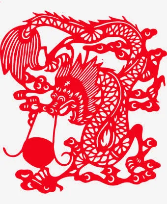 游龙戏珠免抠