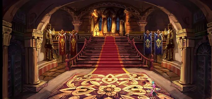 恢宏大气城堡背景装饰高清