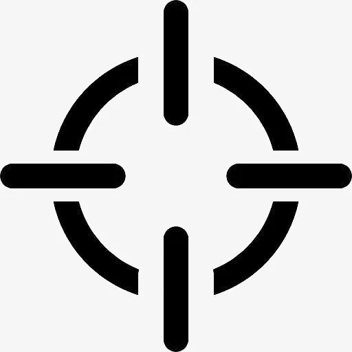 瞄准准星图标免抠