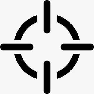 瞄准准星图标免抠