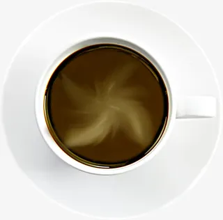 春天高清咖啡装饰免抠