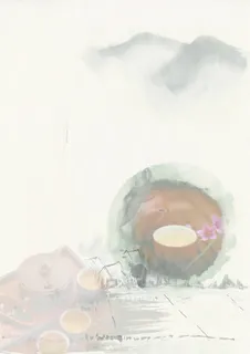 中国风简约水墨背景高清