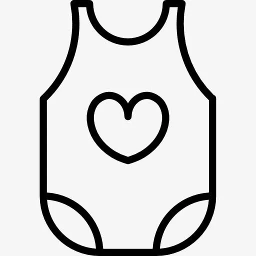 夏天女孩衣服图标免抠
