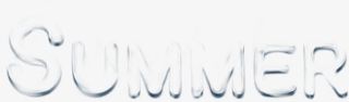 创意手绘文字设计summer免抠