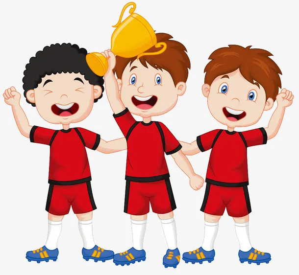 三个小孩子免抠