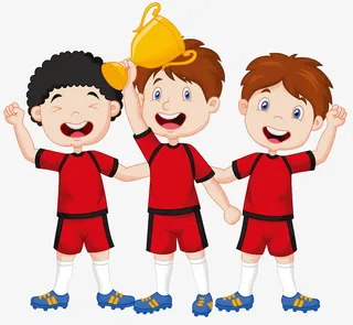 三个小孩子免抠