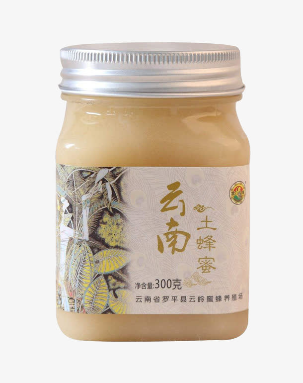 土蜂蜜纯天然实物免抠