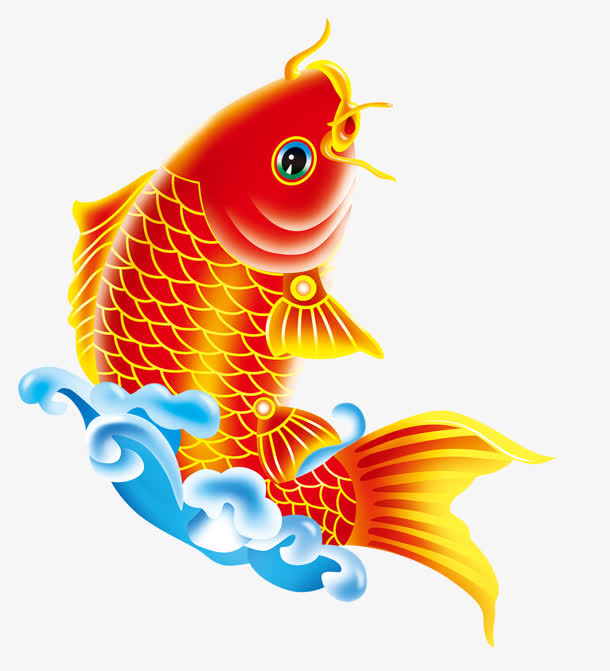 鲤鱼免抠