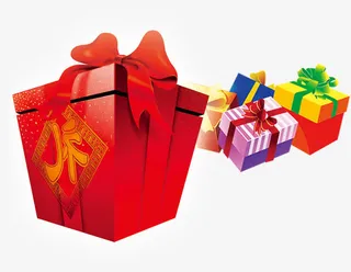 金秋活动海报礼盒免抠