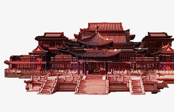 游戏房子建筑免抠