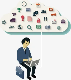 矢量互联网元素免抠