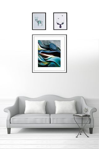 装饰节灰色文艺家居装饰画海报高清