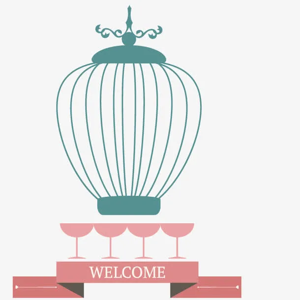 矢量立体模型灯笼免抠