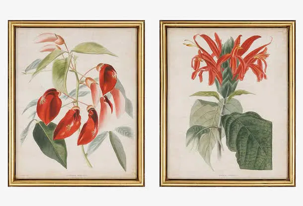 大厅画手绘装饰画图片免抠