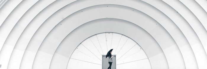 白色的现代建筑图片高清