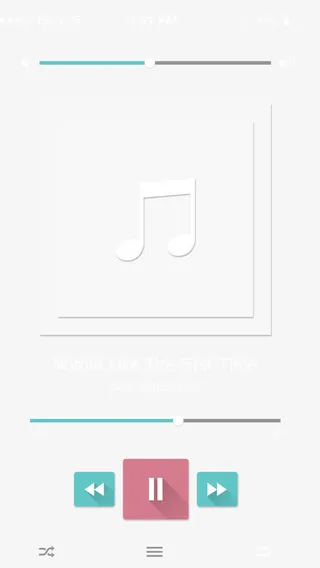 iOS7音乐播放器免抠