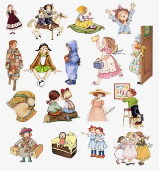 卡通人物PNG素材免抠