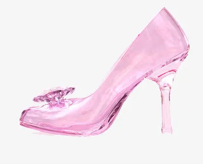 水晶鞋免抠