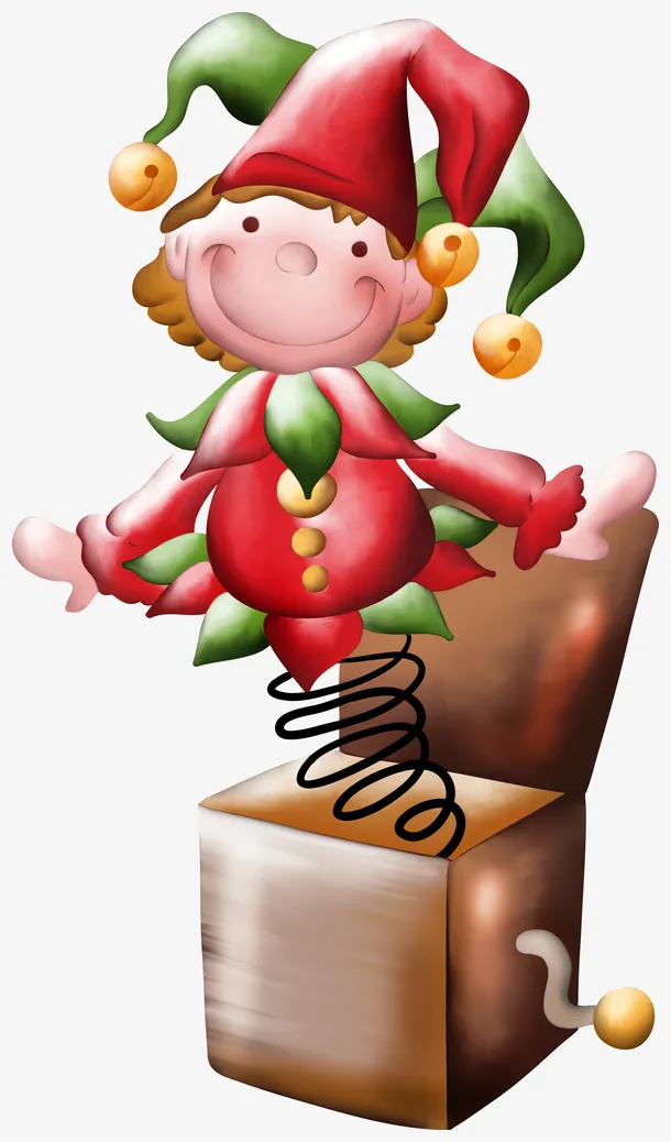 圣诞玩偶素材免抠