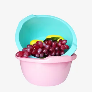 带把手加厚洗脸盆儿童免抠