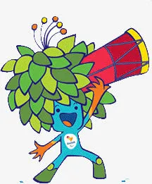里约奥运会可爱吉祥物汤姆免抠