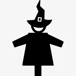 万圣节女巫图标免抠