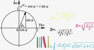卡通数学计算公式免抠