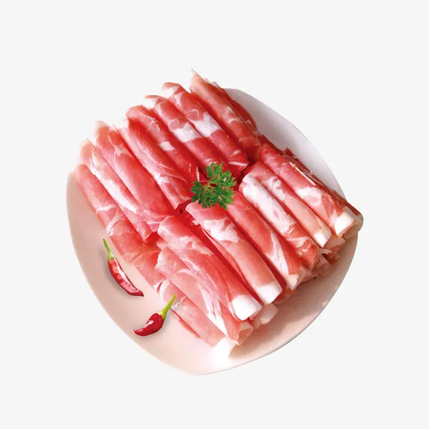 一碟小肥羊设计素材免抠