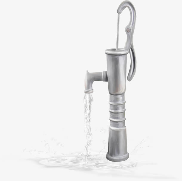 压水器水柱免抠