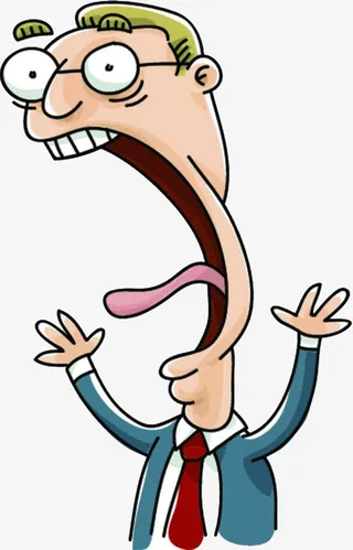 一个非常害怕的人免抠