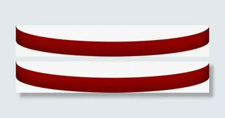 红色高清双12海报边框免抠