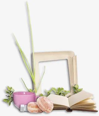 文艺相框PNG素材免抠