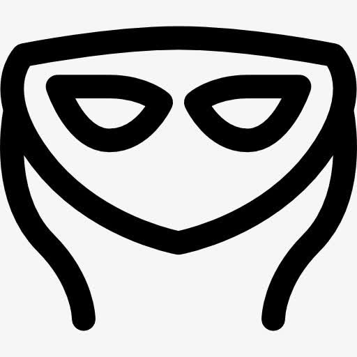 狂欢节面具图标免抠