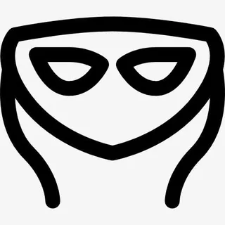 狂欢节面具图标免抠