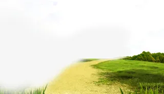 高清摄影山间小路免抠