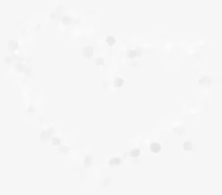 白色光芒爱心免抠