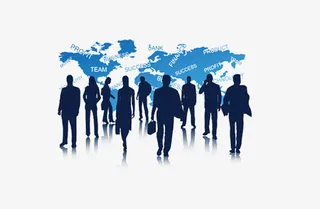 免抠素材忙碌的人们免抠