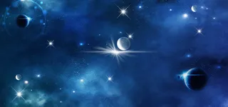 星空科技背景免抠