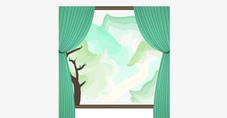 原创踏青插画免抠