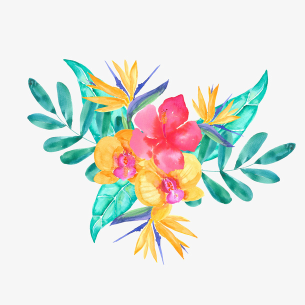 花卉装饰免抠