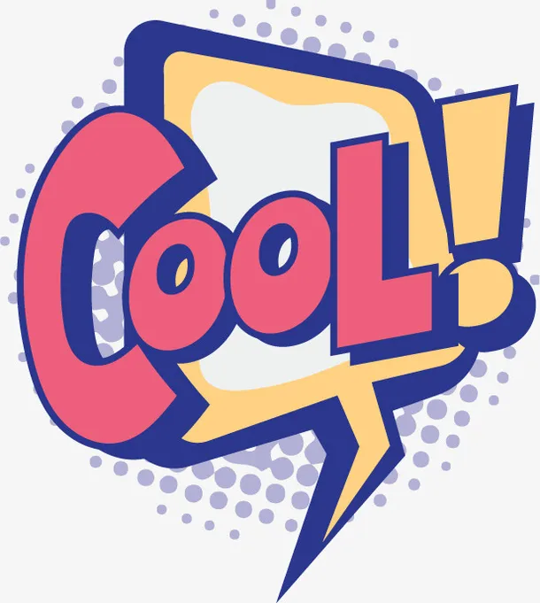 COOL卡通图标免抠