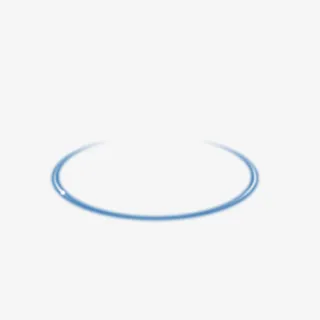 蓝色光效旋转免抠