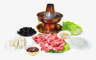 美味冬日暖胃火锅免抠