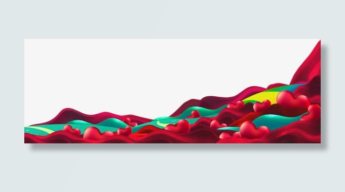 效果设计海报颜色渲染免抠