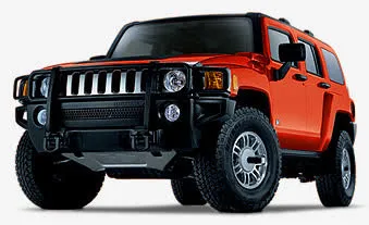 红色HUMMER免抠