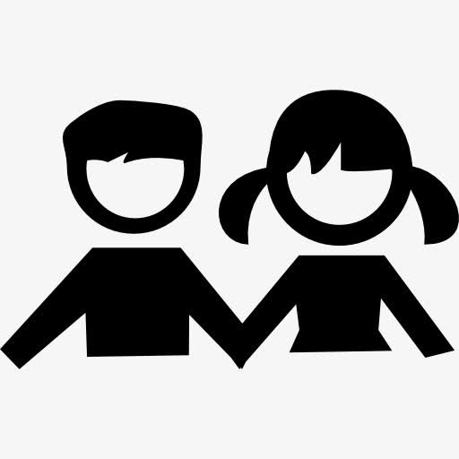 男生和女生的图标免抠