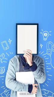 简约招聘H5图高清