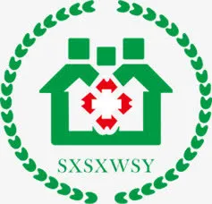 手绘绿色树叶医院图标免抠