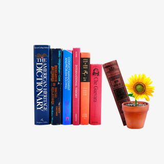 外文书籍花免抠素材免抠