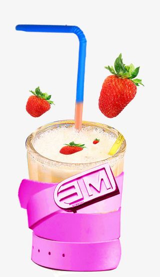 草莓味牛奶免抠